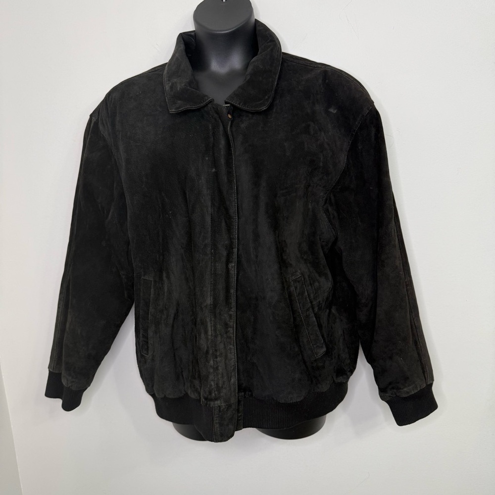 St. John's Bay Black Quilted Jacket